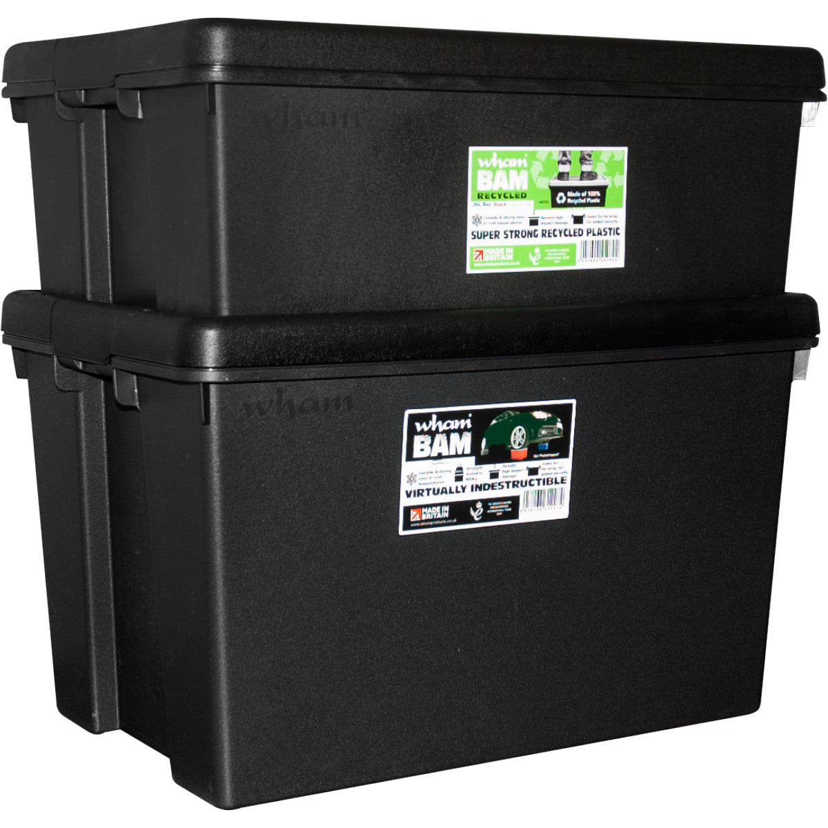 Wham Heavy Duty Box 36l-es konténer fedéllel