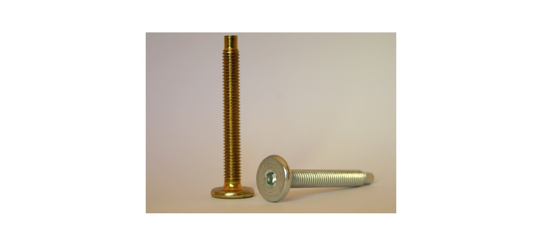 Vite per mobili zincata a testa piatta 6 * 35 mm