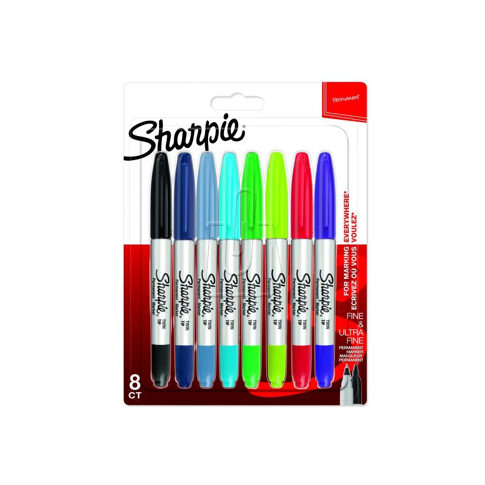 Sharpie ikercsúcs markerek 8 színű készlet