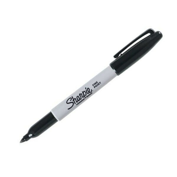 Jemný fix Sharpie Black