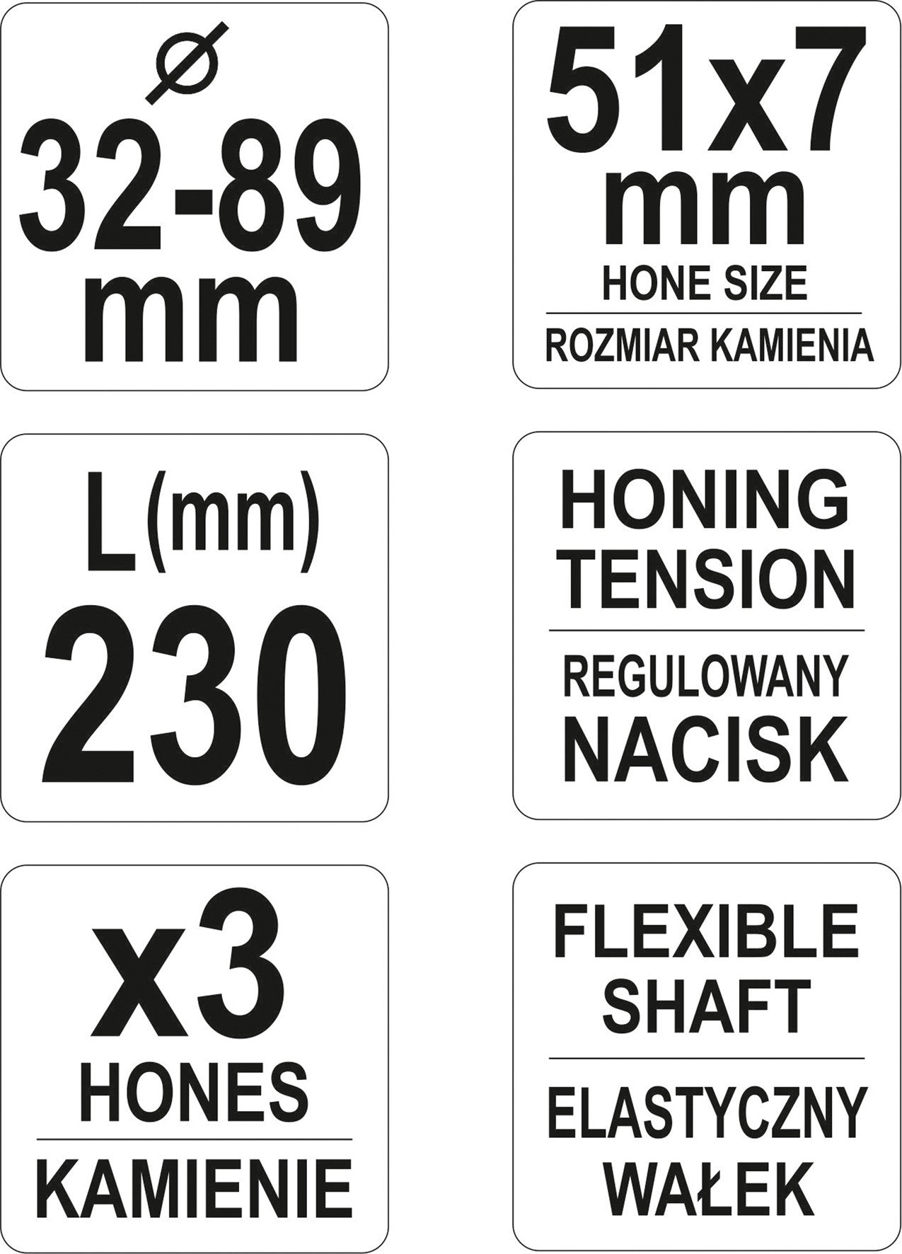 Mașină de șlefuit cilindru 32-89mm