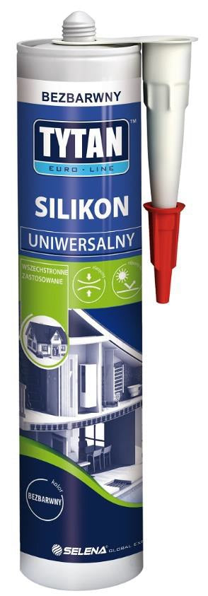 Silicone Tytan Euro-line 280ml Colourless
