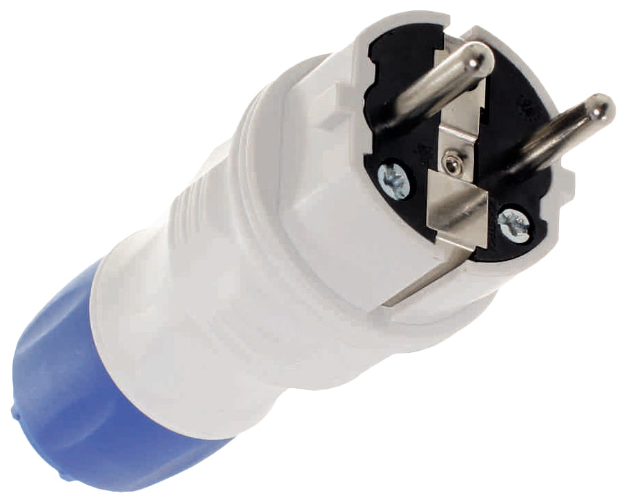 Spina Diritta 2p+z 16a Extrem Uni Ip54 Grigio-blu