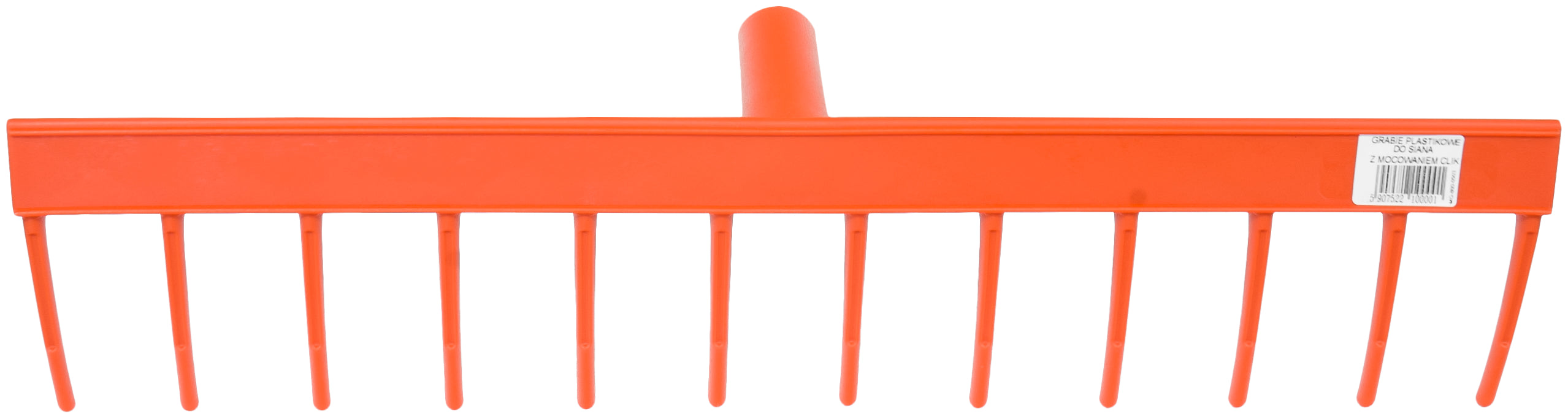 Plastic Hay Rake With Click Fastening