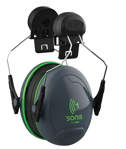 Cuffie antirumore/protezioni acustiche montate sul casco Jsp Sonis 1 Snr 26db