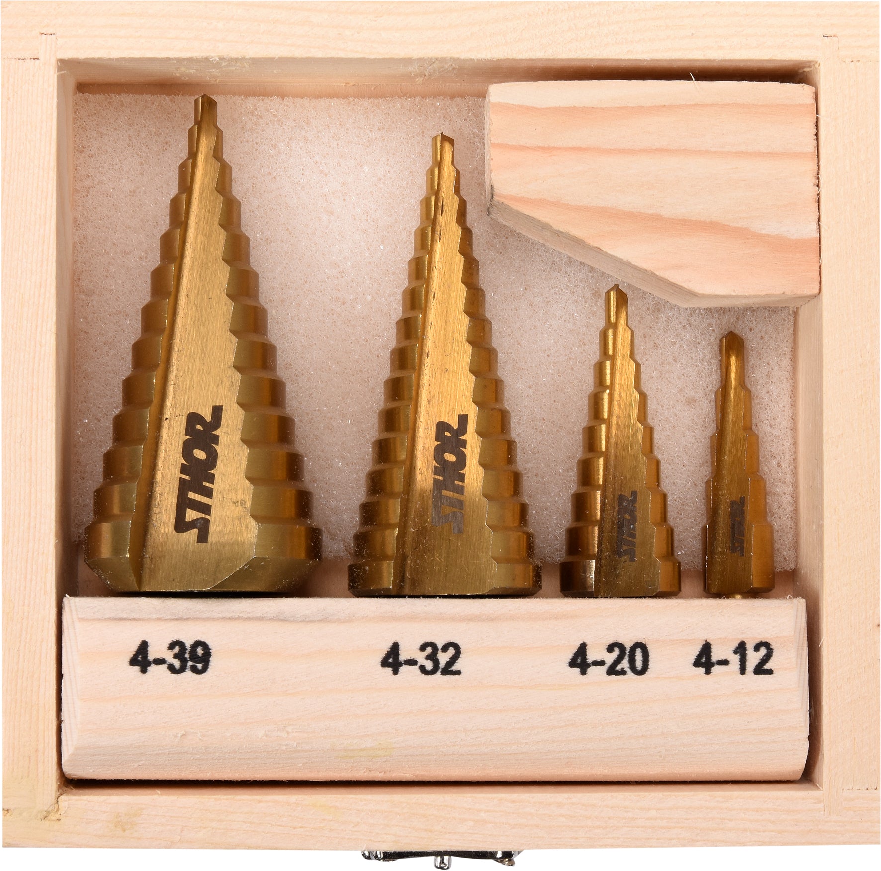 Set van 4 stappenboren