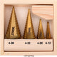 Set van 4 stappenboren