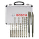 Sds-plus Chisel And Drill Set 11 Pcs In Case