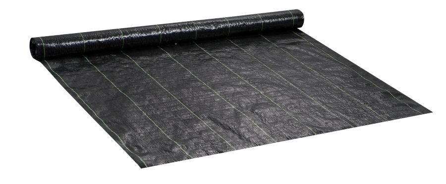 Tesatura mulci neagra 100g/m2 320cm Rola 100mb
