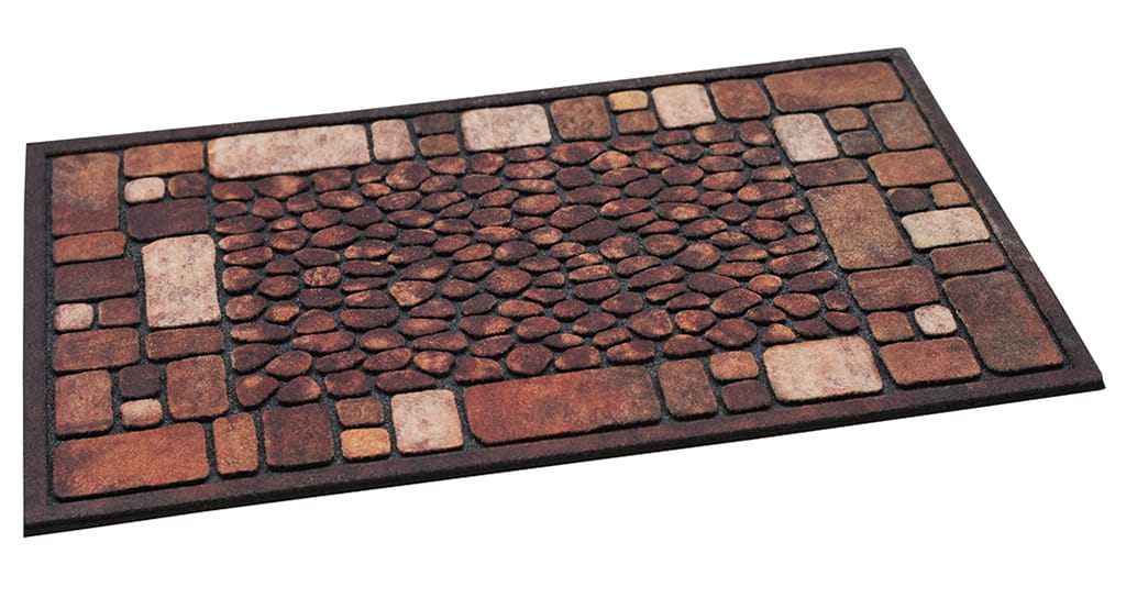 Capacho de borracha obra-prima - St. Croix marrom 40 * 60
