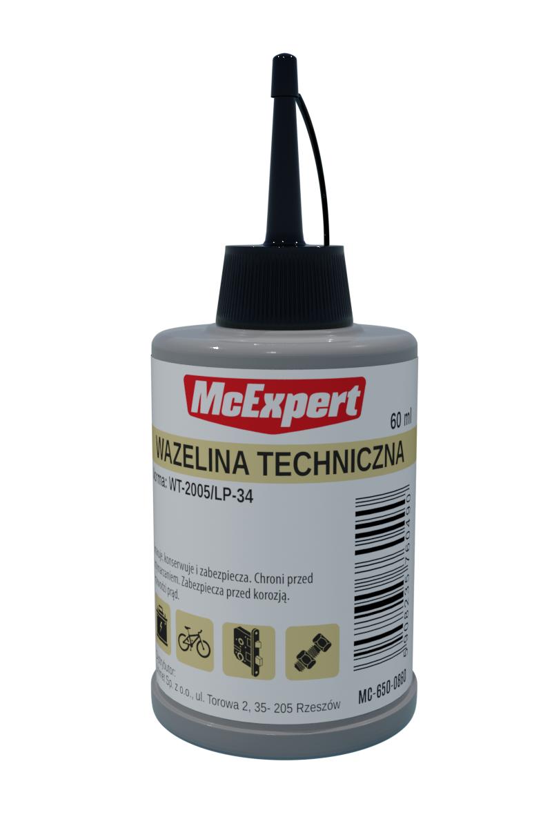 Technical Vaseline Bottle With Bell 60ml