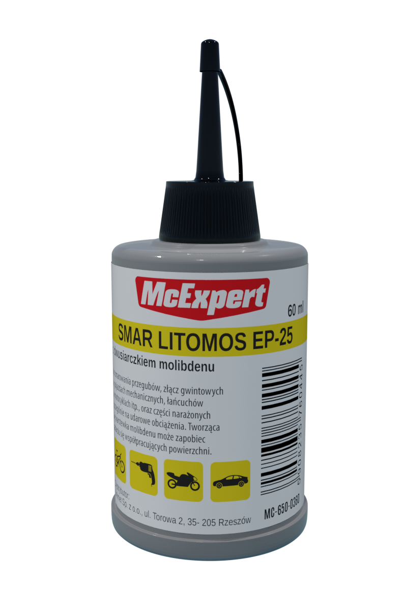 Litomos fedtflaske med bælg 60ml