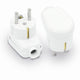 Enchufe Uni-schuko Angulado 2p+z 16a 250v Blanco