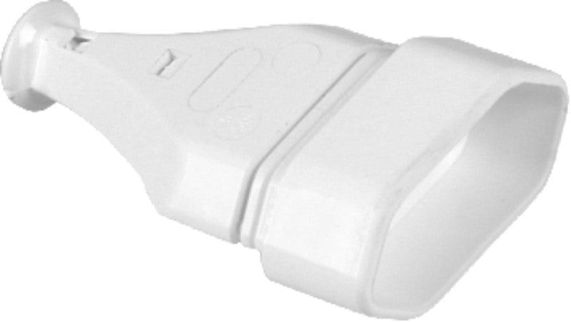 Enchufe Plano 2.5a 250v Desmontable Blanco