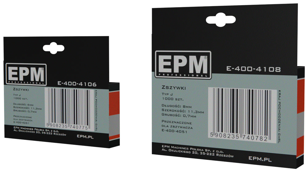 Grapas 1000 Uds 8mm J-008