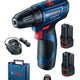 Cordless Drill/driver Gsr 120-li 2*2.0*ah