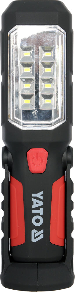 2-i-1 Led Magnet Workshop Ficklampa 3xaa