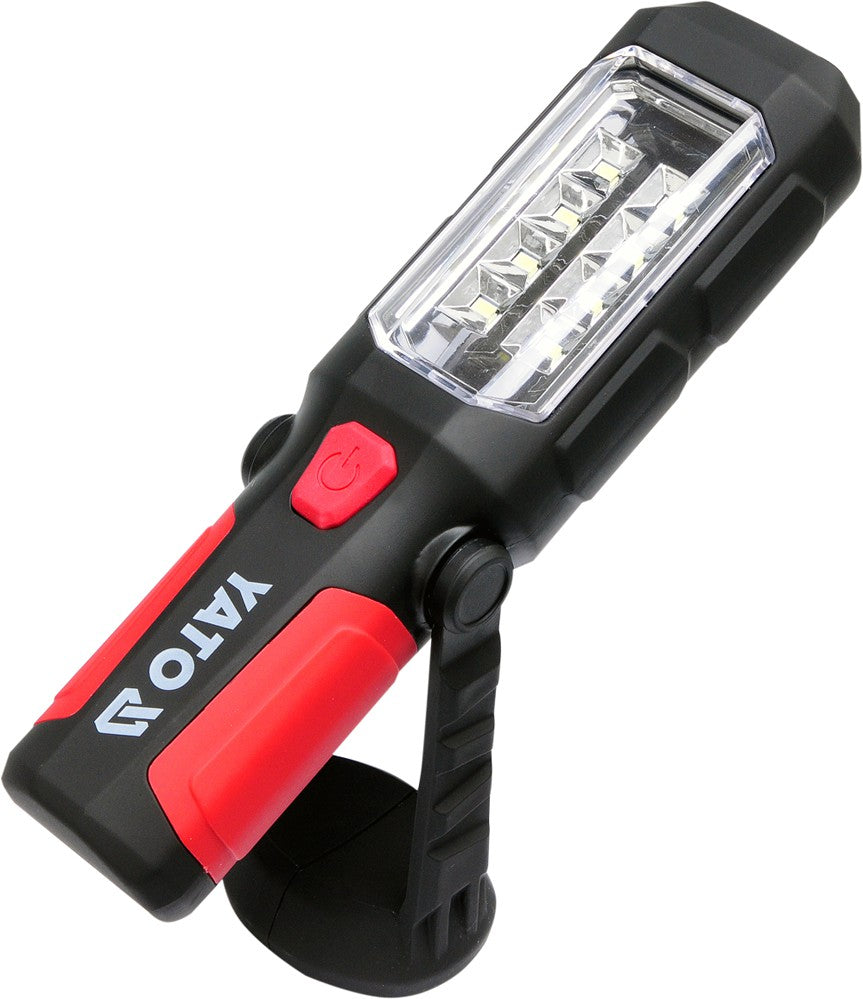 2-i-1 Led Magnet Workshop Ficklampa 3xaa