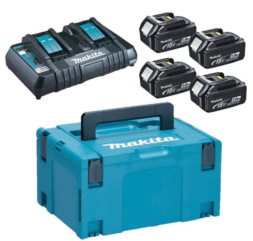 Kit de alimentare Makpac 18v (4*bl1850+dc18rd)