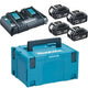 Kit de alimentare Makpac 18v (4*bl1850+dc18rd)
