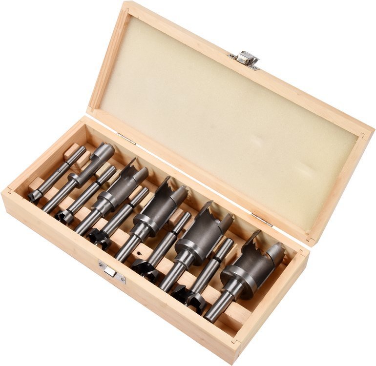 Knot Punch Set For Wood 15-35mm 10 Pcs.