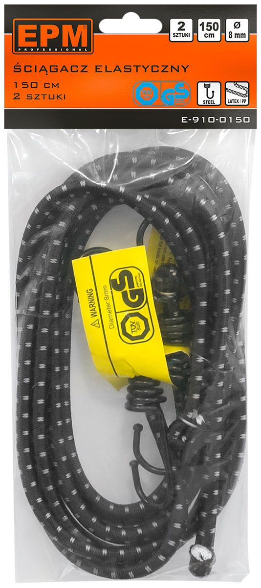 Universal elastisk bindebånd 8mm*150cm
