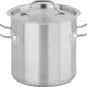 Oala Inalta Cu Capac Inoxidabil 20x20 6l