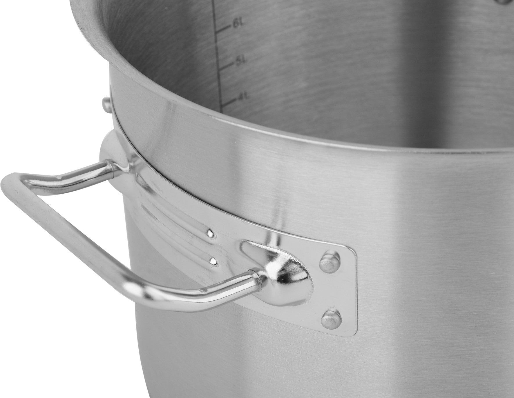 Oala Inalta Cu Capac Inoxidabil 20x20 6l