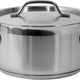 Lage Pot Met RVS Deksel 20x10,5 Cm 3,3l