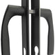 Nati Gate Handle Painted Black 90mm For Cylinder