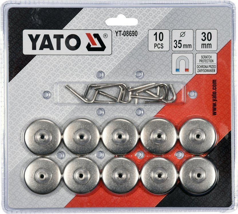 Juego De Ganchos Magnéticos 10 Pzs.