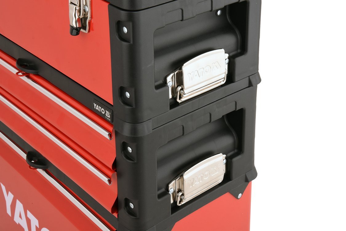 3-piece Tool Trolley With Tools