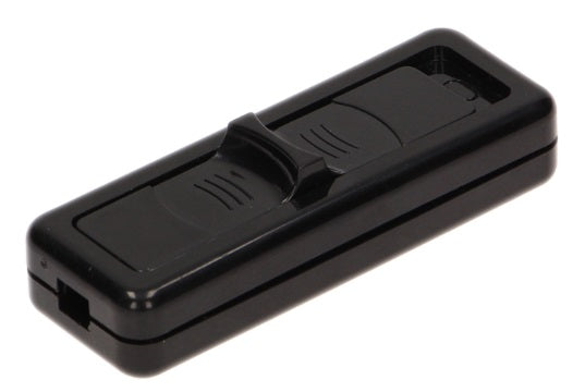 Плъзгащ превключвател 1-полюсен 2.5a/250v Черен