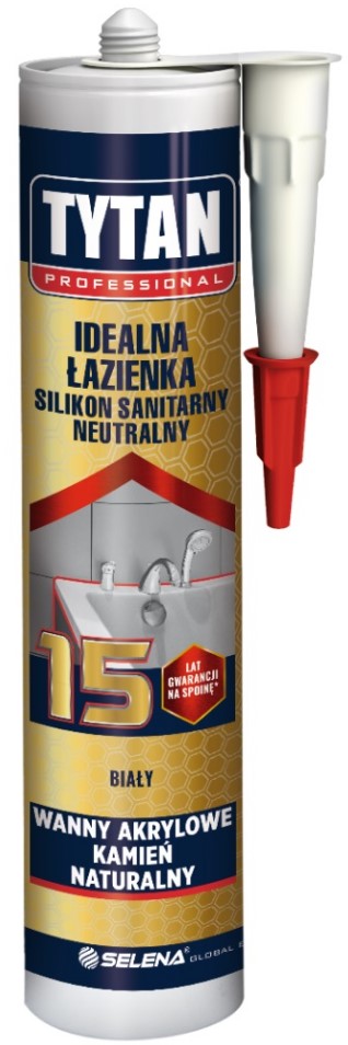 Silicone Titan Sanitary Ideal Home 280ml White