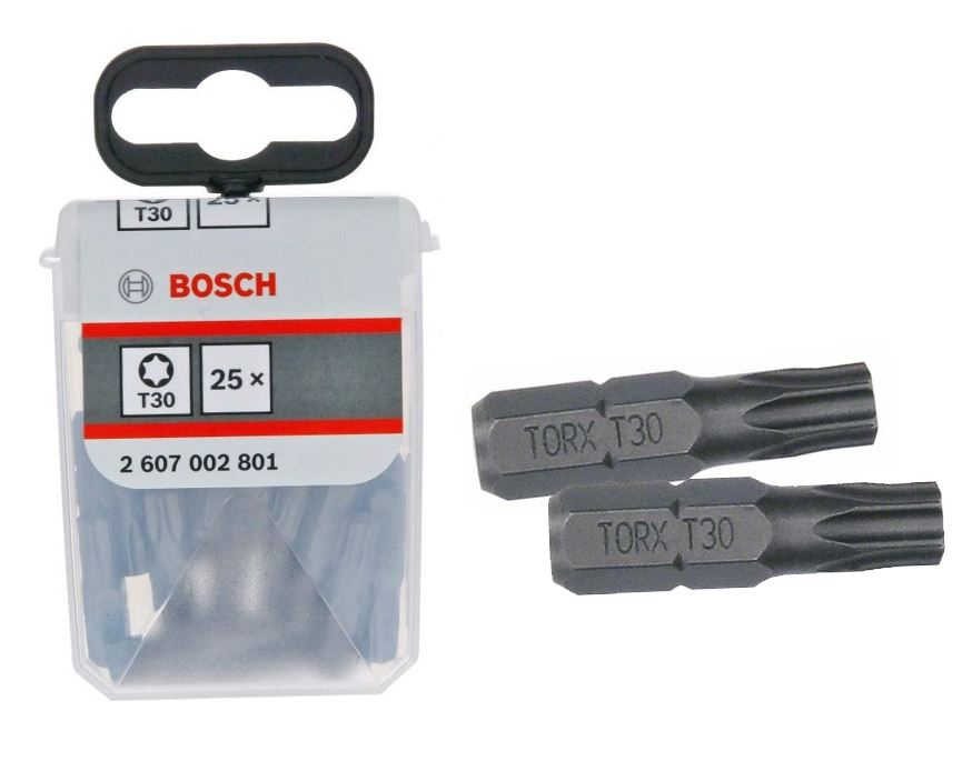 Bit Skaftspids T30 25mm Udv 25stk