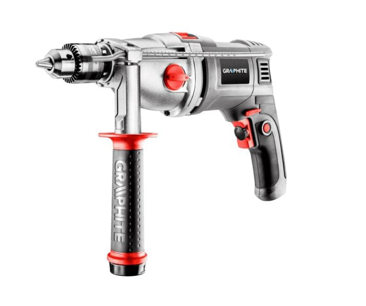 Taladro de impacto 1050w Portabrocas con llave de 13 mm 0-3000 Rpm