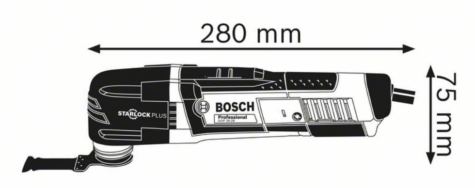 Gop 30-28 300w-os többfunkciós szerszámdoboz