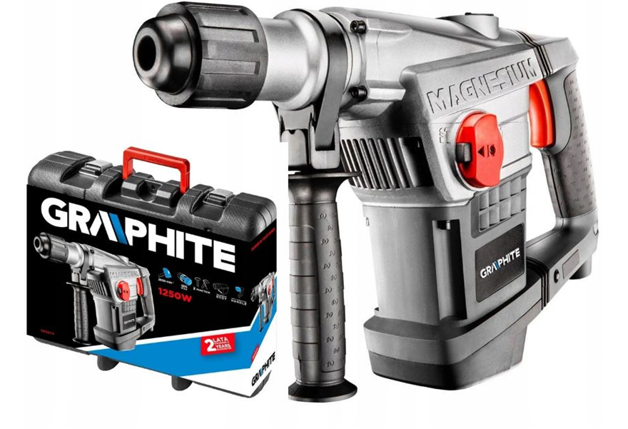 Sds-max 1250w Rotary Hammer Impact 10j