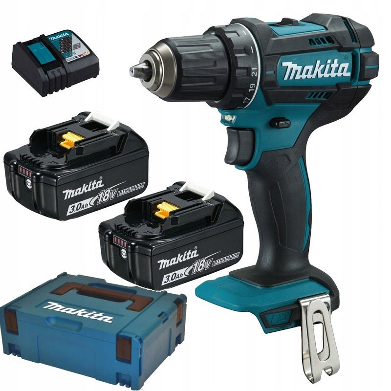 Cordless Drill/driver 18v 2*3.0ah Li-lon 2 Speeds
