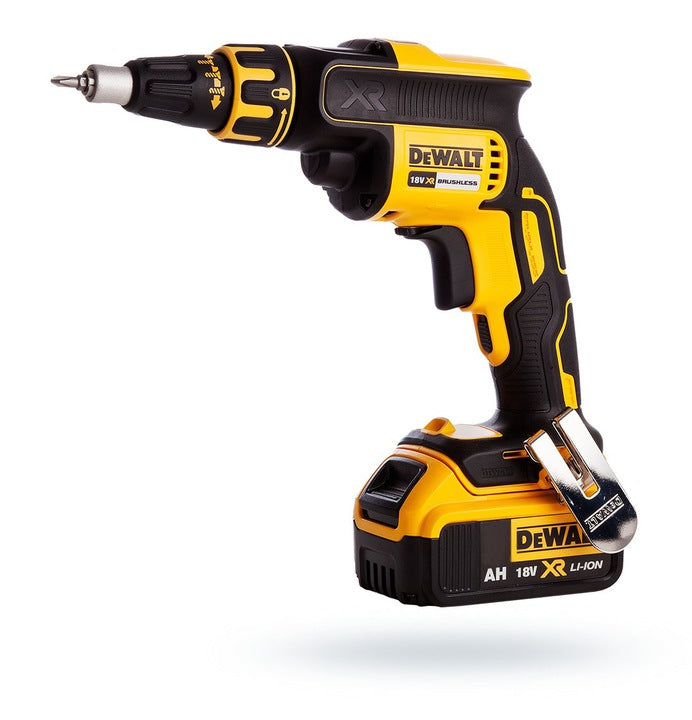Chave de fenda para drywall sem fio 18v 2*2.0ah Li-lon+dcf6201