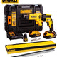 Chave de fenda para drywall sem fio 18v 2*2.0ah Li-lon+dcf6201