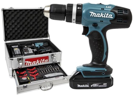 Trapano avvitatore a percussione a batteria 18 V 2*1,5 Ah Li 2-b