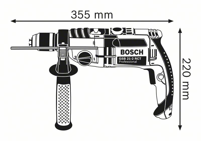 Gsb 21-2 Rct 1300w ütvefúró