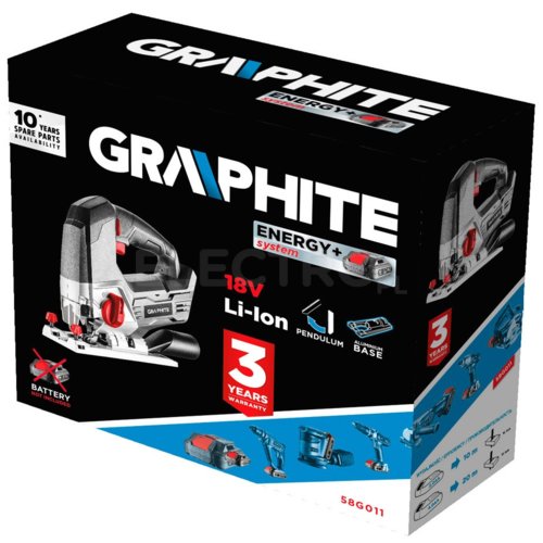 Energy+ 18v Li-ion Cordless Jigsaw Without Battery