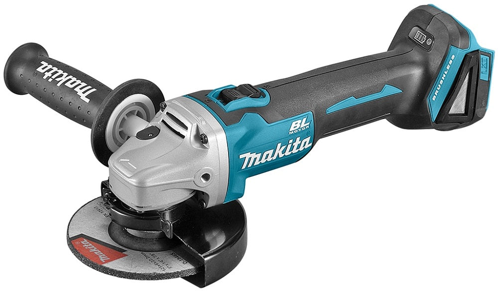 Cordless Angle Grinder 125mm 18v 0*ah Li-lo Makpac