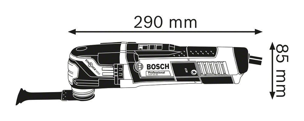Gop 55-36 550w-os többfunkciós szerszám