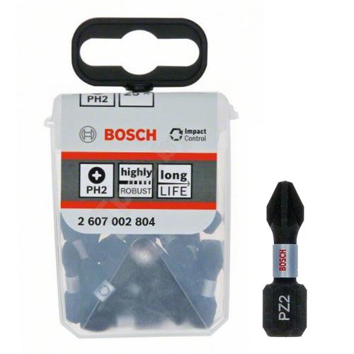 Ponta de eixo de broca Pz2 25mm Imp 25pcs