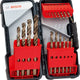 Set de gaurit Hss-co 18 buc.