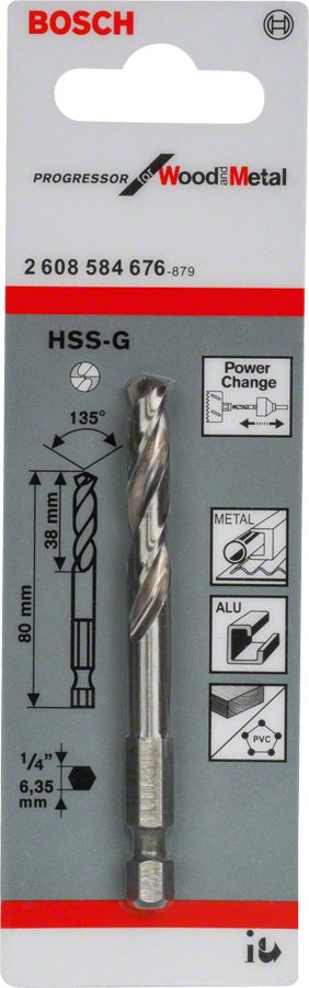 Hss-g Cent. Bor 6-vinkel