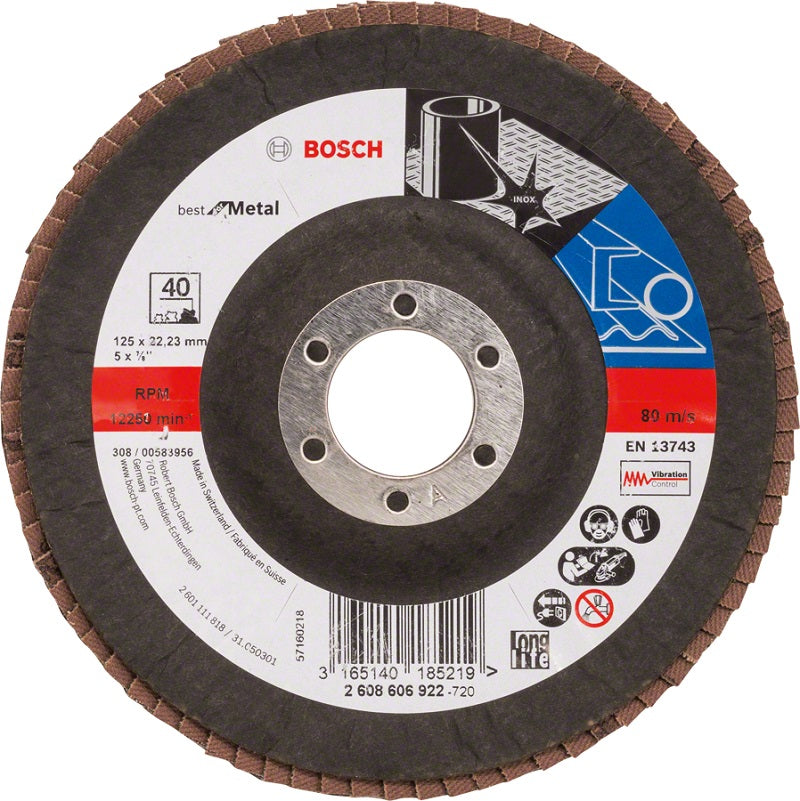 Bøjet Klapkorn 40 125mm